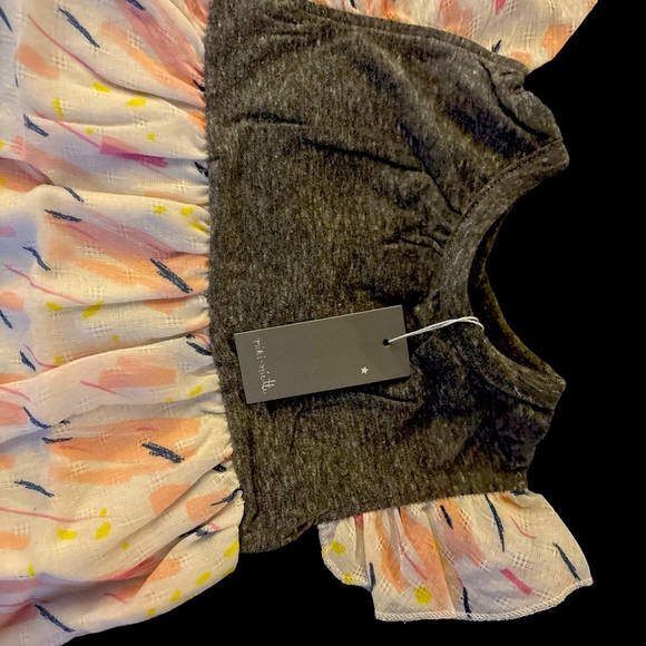 Miki Miette Nordstrom Baby Floral Dress - Dainty - 9 Months - NWT - Picture 8 of 12